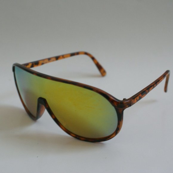 NWT TruVintage 1pc Wing style Aviator Sports sunglasses w/iridium true blue lens - Picture 2 of 11